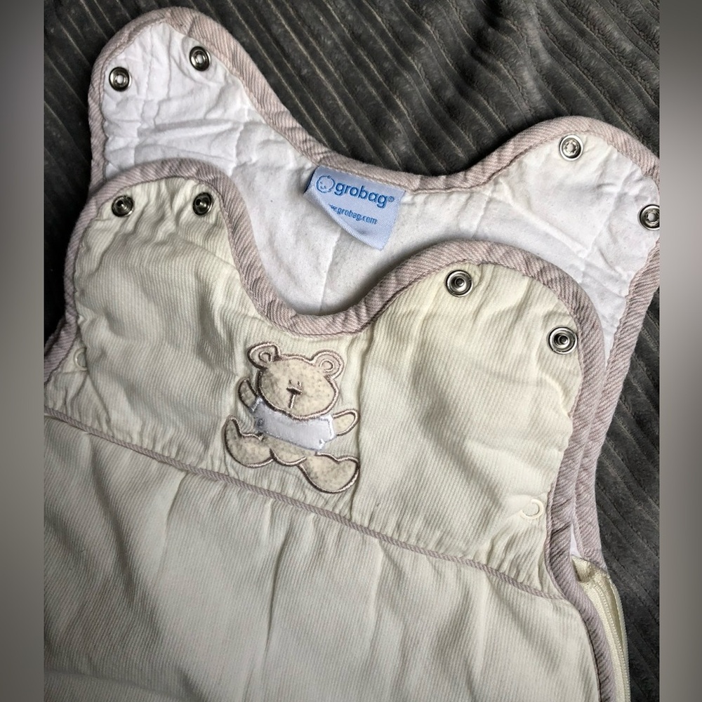 Grobag ~ Organic Cotton Sleep Sack ~ 2.5 Tog ~ 0-6 Months